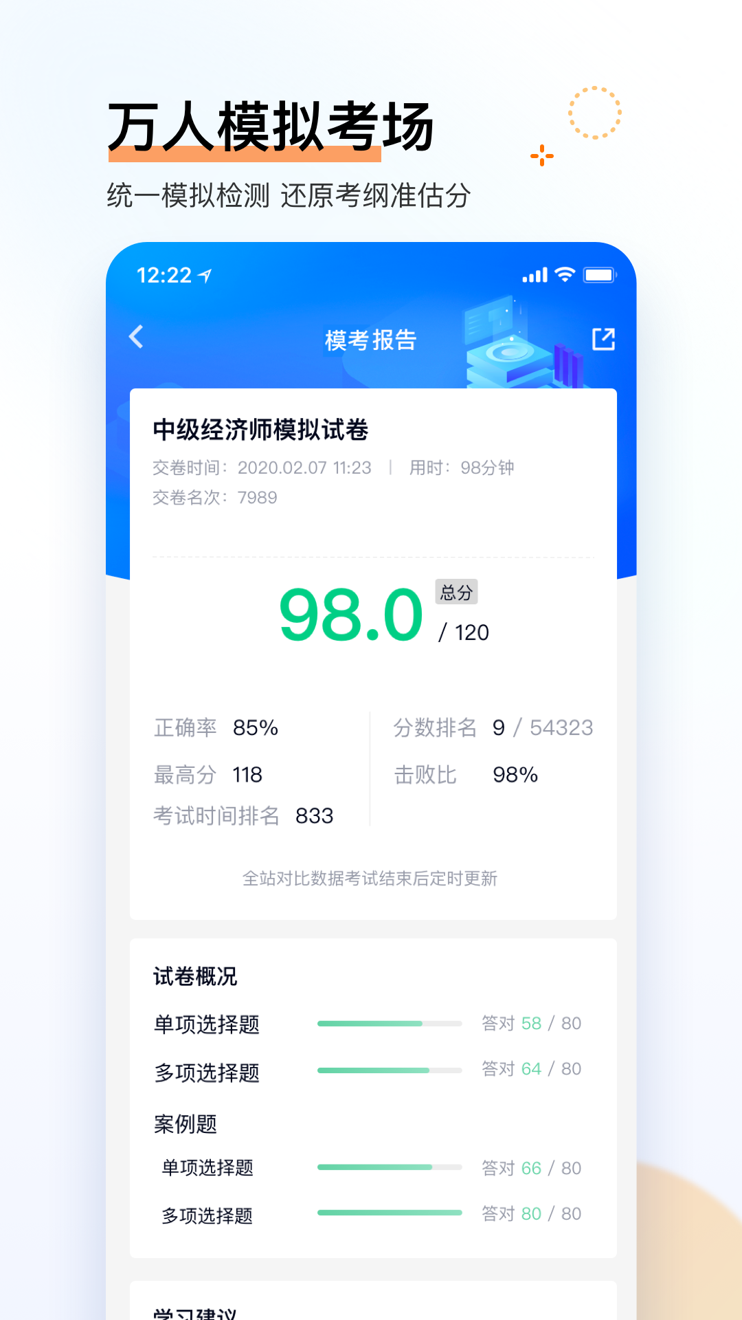 经济师快题库官方版