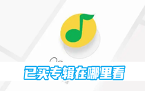 qq音乐已买专辑在哪里看？