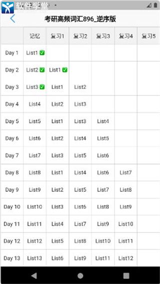 List背单词安卓版