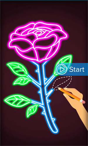 glow draw flower安卓版