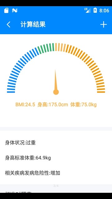 身高体重计算器官方版