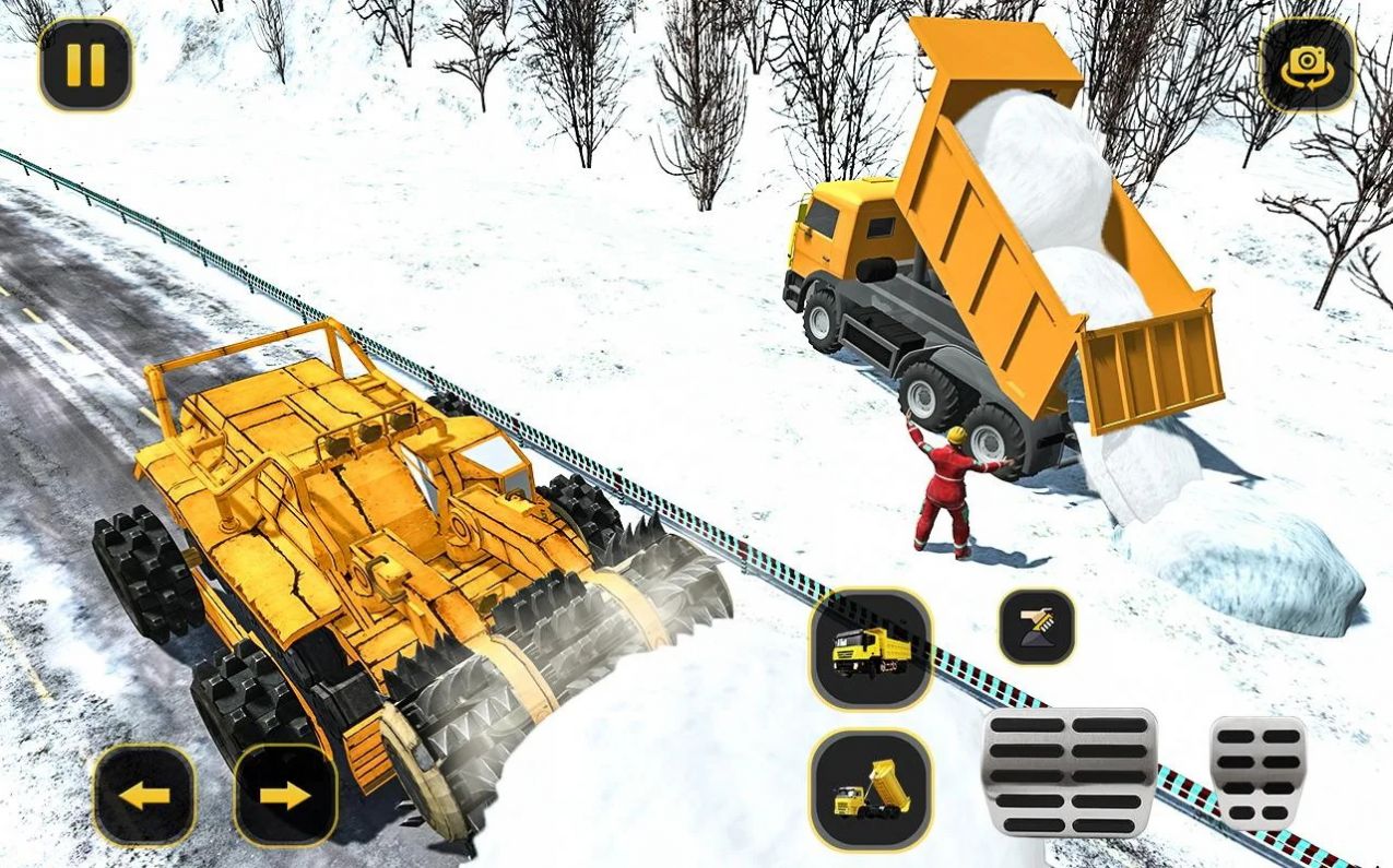 雪地货车模拟运输免费版