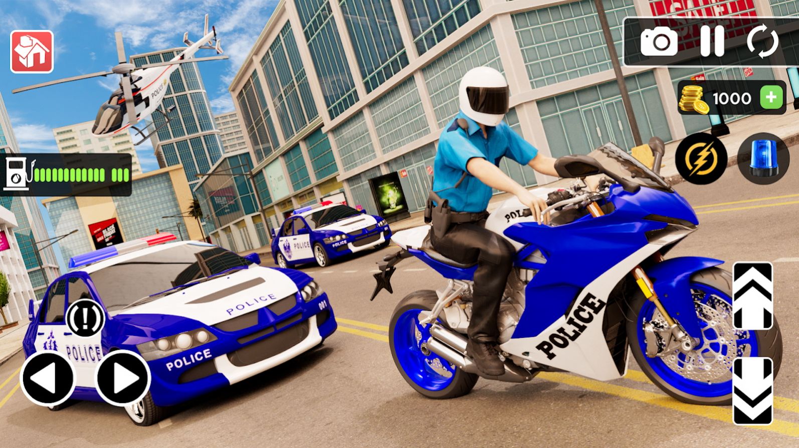 警察驾驶摩托车免费版