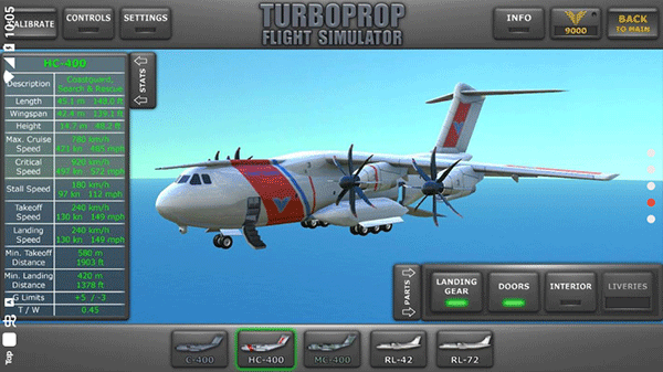 Turboprop Flight Simulator