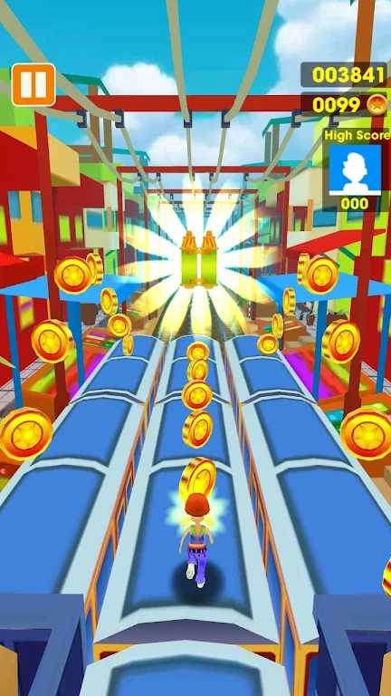 地铁列车环形流道官方版Subway Train Endless Runner